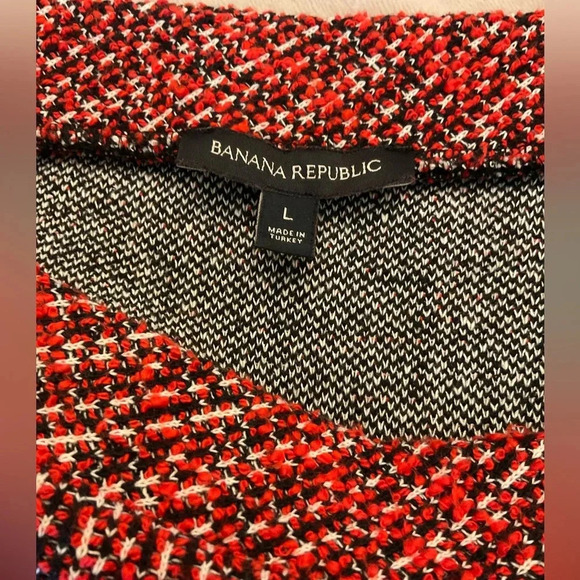 Banana Republic Tweed Style Pull On Skirt - Picture 3 of 4